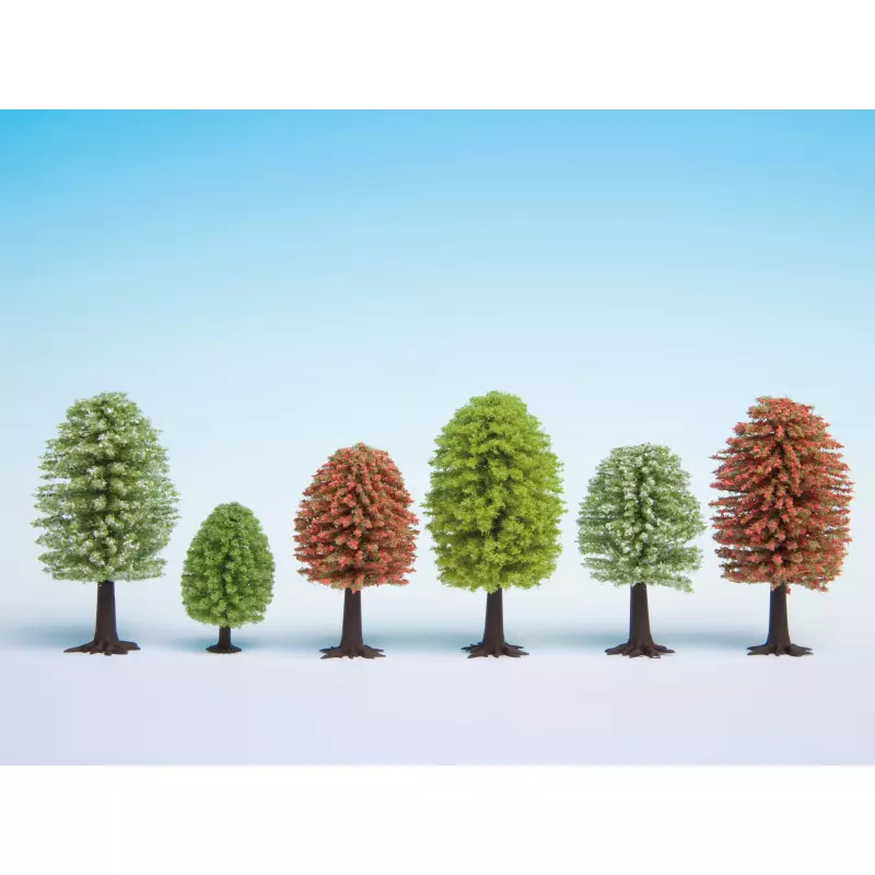 NOCH 26806 Spring Trees, 25 pieces, 5 - 9 cm high