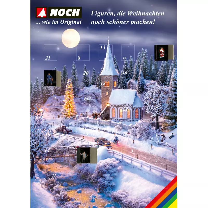 NOCH 36990 Advent Calendar Slot CarUnion