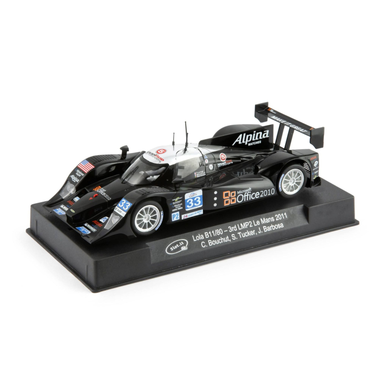                                     Slot.it CA22c Lola B11/80 n. 33 3rd LMP2 Le Mans 2011