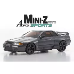 Kyosho MINIZ MA020 SPORTS 4WD NISSAN SKYLINE GTR R32 NISMO (KT19) GUN METAL