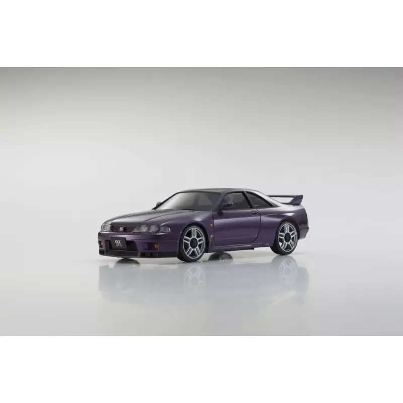 Kyosho MINIZ MA020 SPORTS 4WD NISSAN SKYLINE GTR R33 V-SPEC (KT19) PURPLE