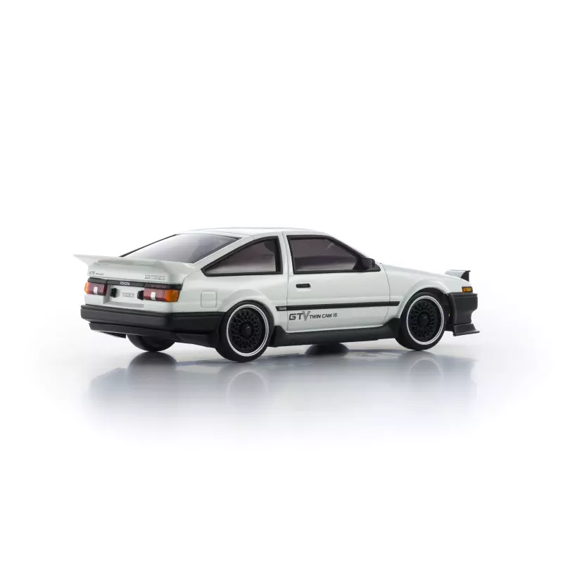 Kyosho MINIZ AWD MA020 VE PRO +D EVO TOYOTA TRUENO GTV AE86 BLANCHE