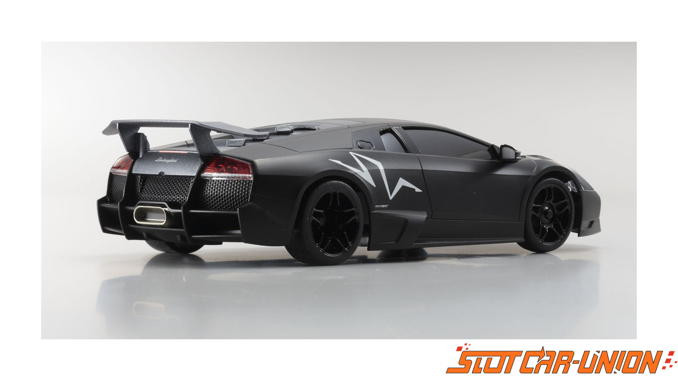 Kyosho Mini-Z MR03 Sports LAMBORGHINI LP670-4 SV MAT BLACK (W-MM/KT19) -  Slot Car-Union