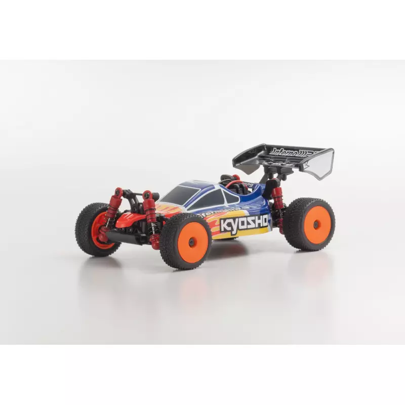 Kyosho MINI-Z MB010S 4WD 1/24 INFERNO MP9 TKI3 BLEU/ROUGE - READYSET