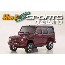 Kyosho MINIZ OVERLAND MV01 SPORTS MERCEDES G55L AMG ROUGE (KT19)