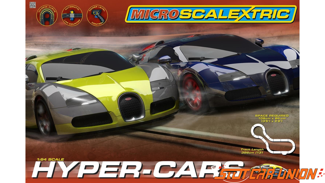 Micro Scalextric G1108 Hyper Cars Set