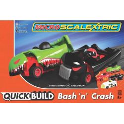 Micro Scalextric G1116 Coffret Bash 'n' Crash