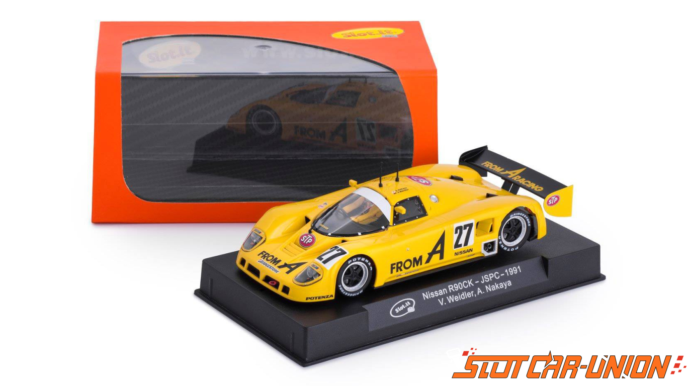 Slot.it CA28e Nissan R90CK n.27 JSPC 1991 - Slot Car-Union