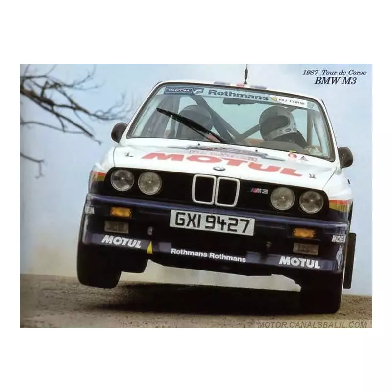 Slotwings W038-01 BMW M3 E30 Tour de Corse 1987