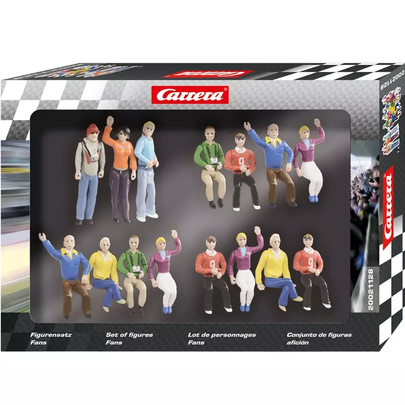 Carrera 21128 Set de figurines Fans