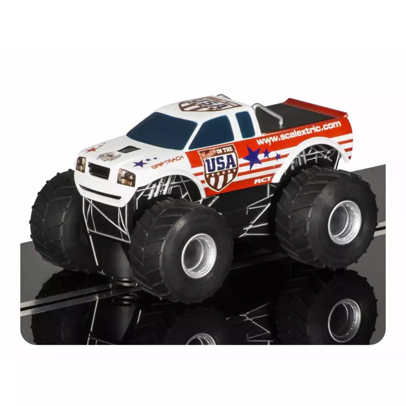 Scalextric monster sales truck mayhem set