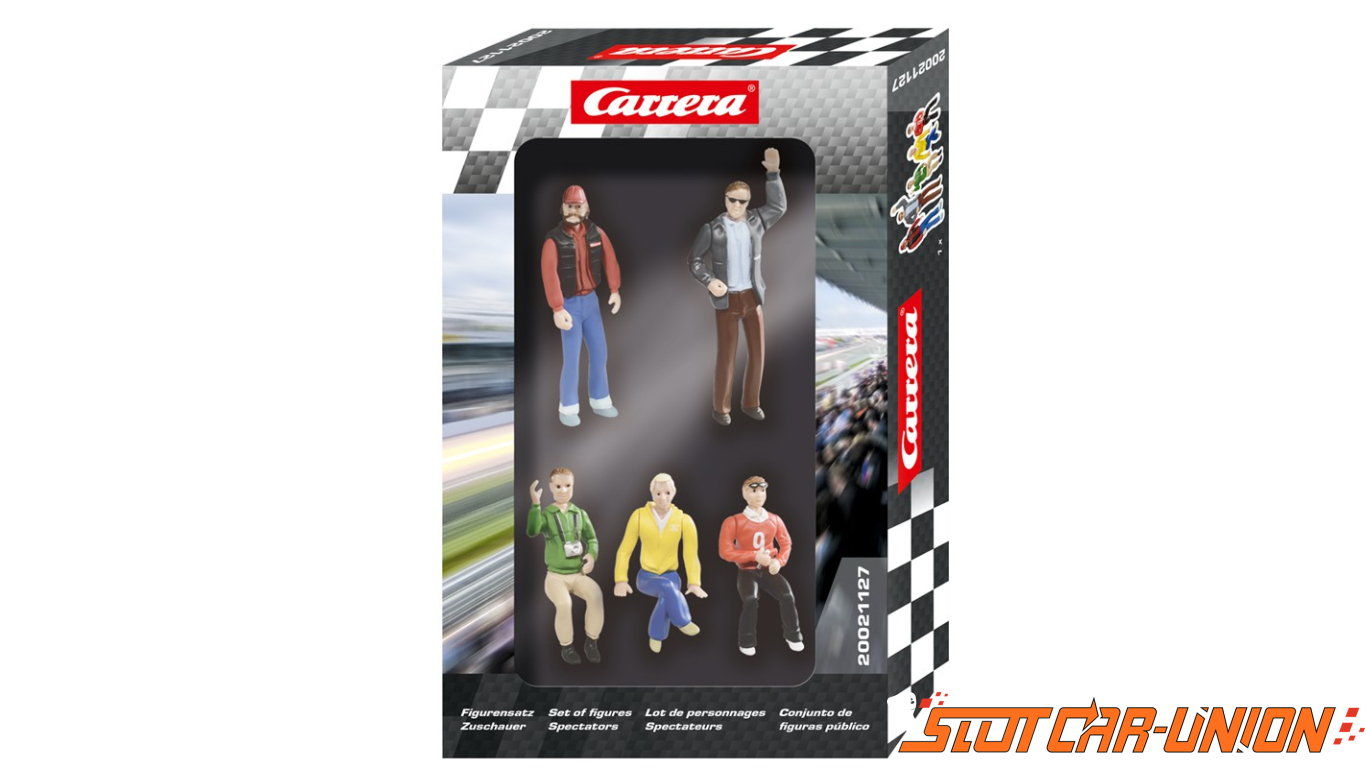 Carrera 21121 vainqueur de la tribune avec set de figurines-Scalextric Compatible 