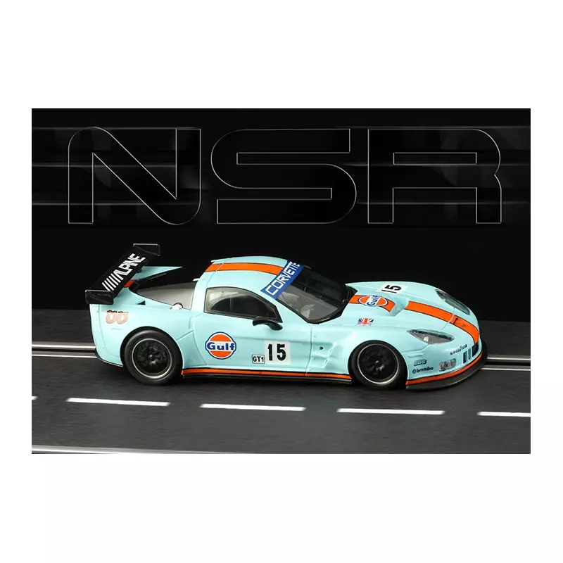 NSR 0044AW Corvette C6R Gulf Edition n.15 - AW KING 21