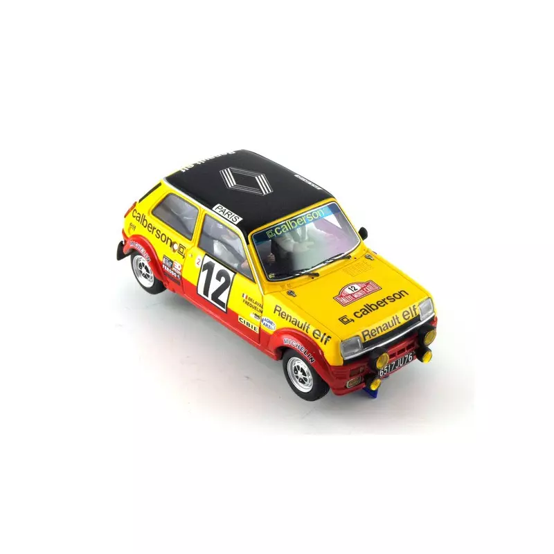 LE MANS miniatures Renault 5 Alpine Gr2 n°12 Rallye Monte-Carlo 1978