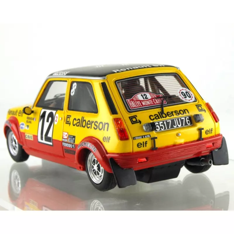 LE MANS miniatures Renault 5 Alpine Gr2 n°12 Rallye Monte-Carlo 1978