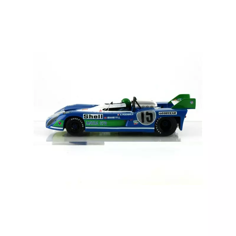 LE MANS miniatures Matra MS670 n°15 Winner Le Mans 1972
