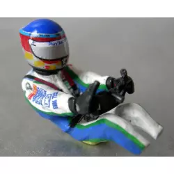 LE MANS miniatures Figure Driver Pescarolo C60 Sébastien Loeb