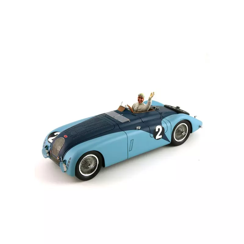  LE MANS miniatures Bugatti 57G n°2 Winner