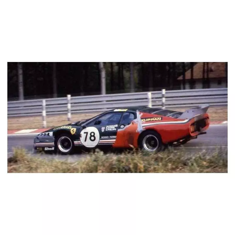 Sideways SW51b Ferrari 512BB / LM Steve O' Rourke Team - Le Mans 24hrs 1980 - Finish Line - S. O'Rourke / R. Down / S. Phillips