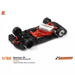 Scaleauto SC-6152 American C7R White Racing Kit