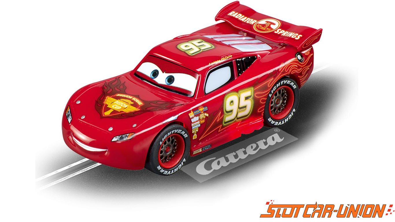 Carrera GO/GO+ 64163 Cars - Lightning McQueen - Rennbahn-Auto