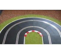 Slot Track Scenics K-R1 Bordures pour courbes Radius 1 x4