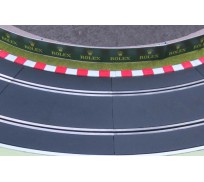 Slot Track Scenics K-R3 Kerbs for Radius 3 curves x4