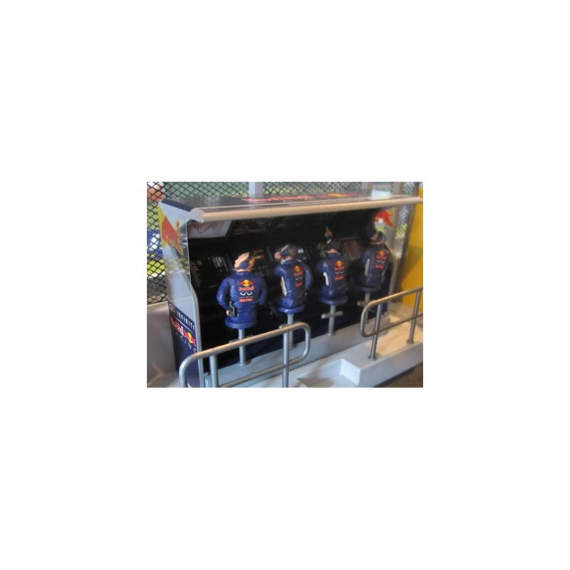                                     Slot Track Scenics TS/Dec. 3 Decals Timing Stand – Red Bull