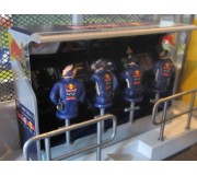 Slot Track Scenics TS/Dec. 3 Decals Timing Stand – Red Bull