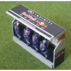 Slot Track Scenics TS/Dec. 3 Timing Stand Decals – Red Bull