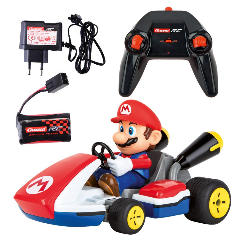 Carrera RC Mario Kart, Mario - Race Kart with Sound - Slot Car-Union
