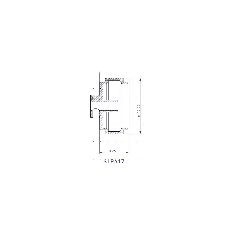 Slot.it PA17-Mg Jantes Magnésium Ø15,8 x 8,2mm x2