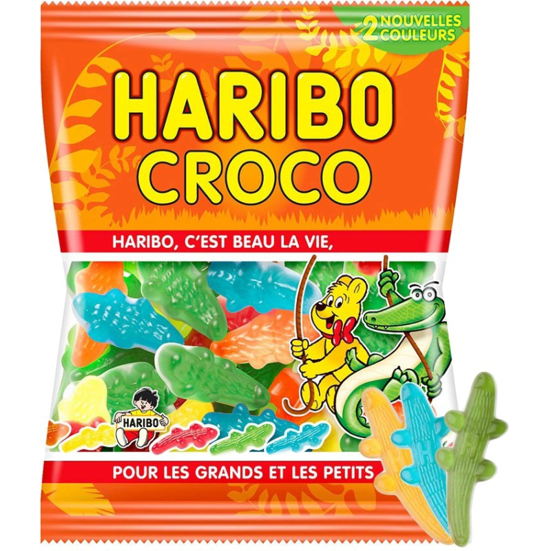                                     Cadeau: Bonbons Haribo Croco