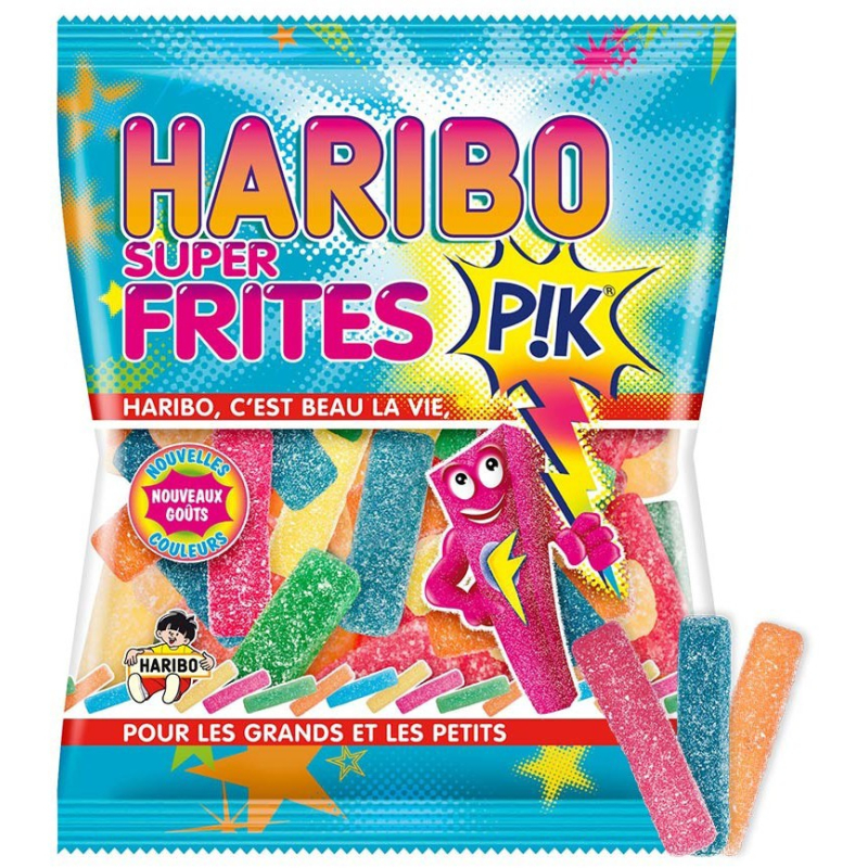                                    Gift: Candy Haribo Super Frites