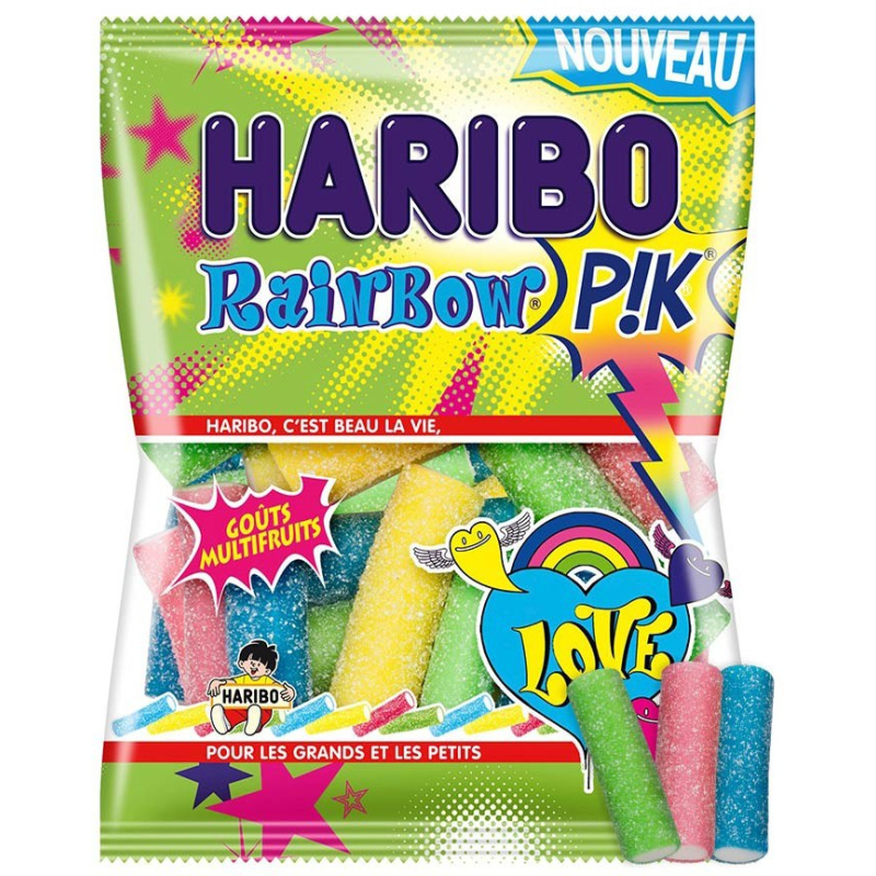                                     Cadeau: Bonbons Haribo Rainbow Pik
