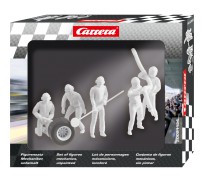 Carrera 21134 Set of figures, mechanics "colorless"