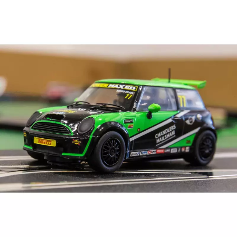 Scalextric C3743A 60th Anniversary Special Edition Packaging - MINI Cooper S - MINI Challenge 2015
