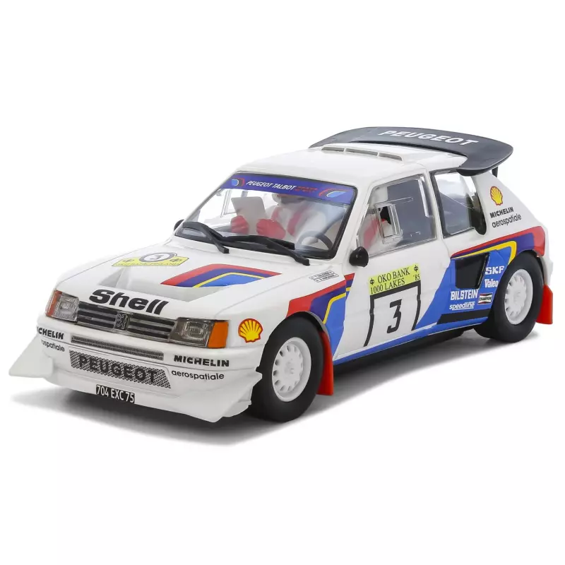 Scalextric C3751A 60th Anniversary Special Edition Packaging - Peugeot 205 T16
