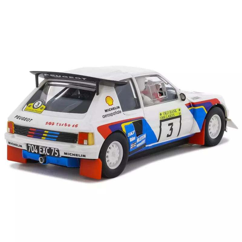 Scalextric C3751A 60th Anniversary Special Edition Packaging - Peugeot 205 T16