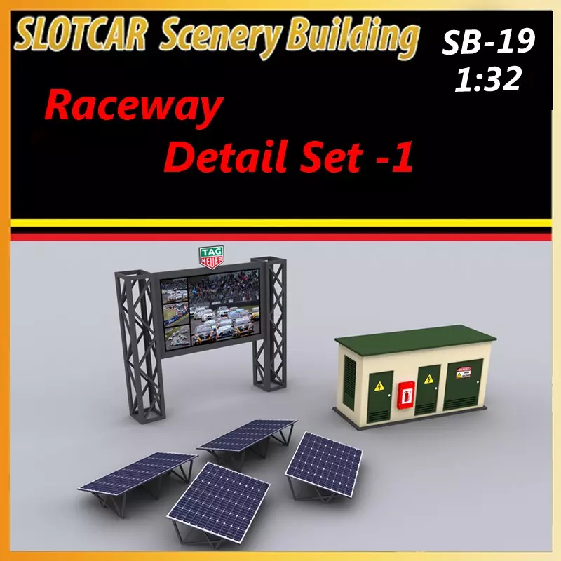 MHS Model SB-19 Raceway Detail Set -1
