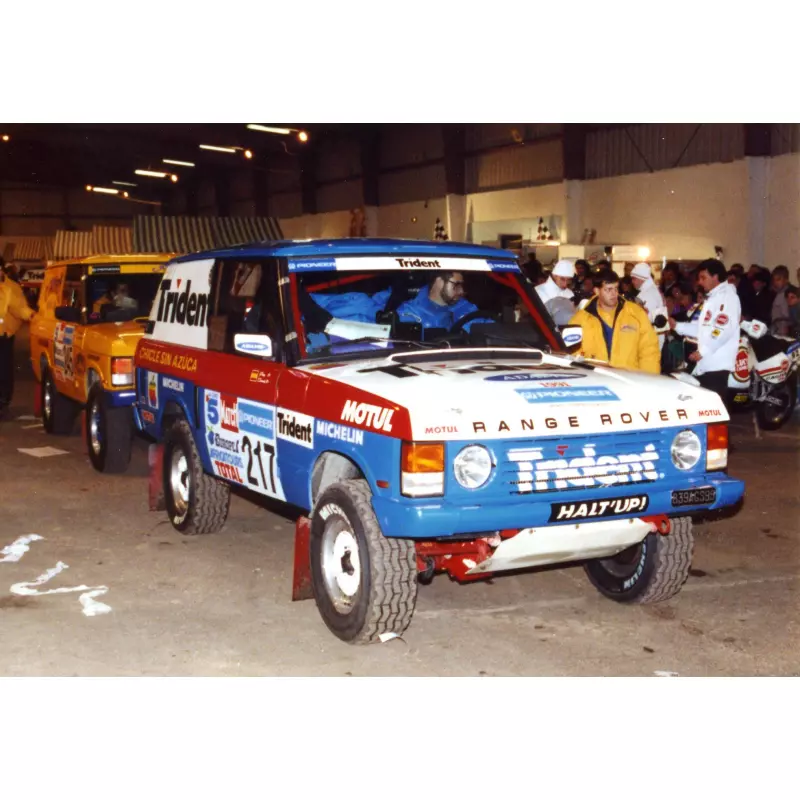 Scaleauto SC-6088 Range Rover Trident Paris Dakar 1991 "Africa Legends Collection" n.217