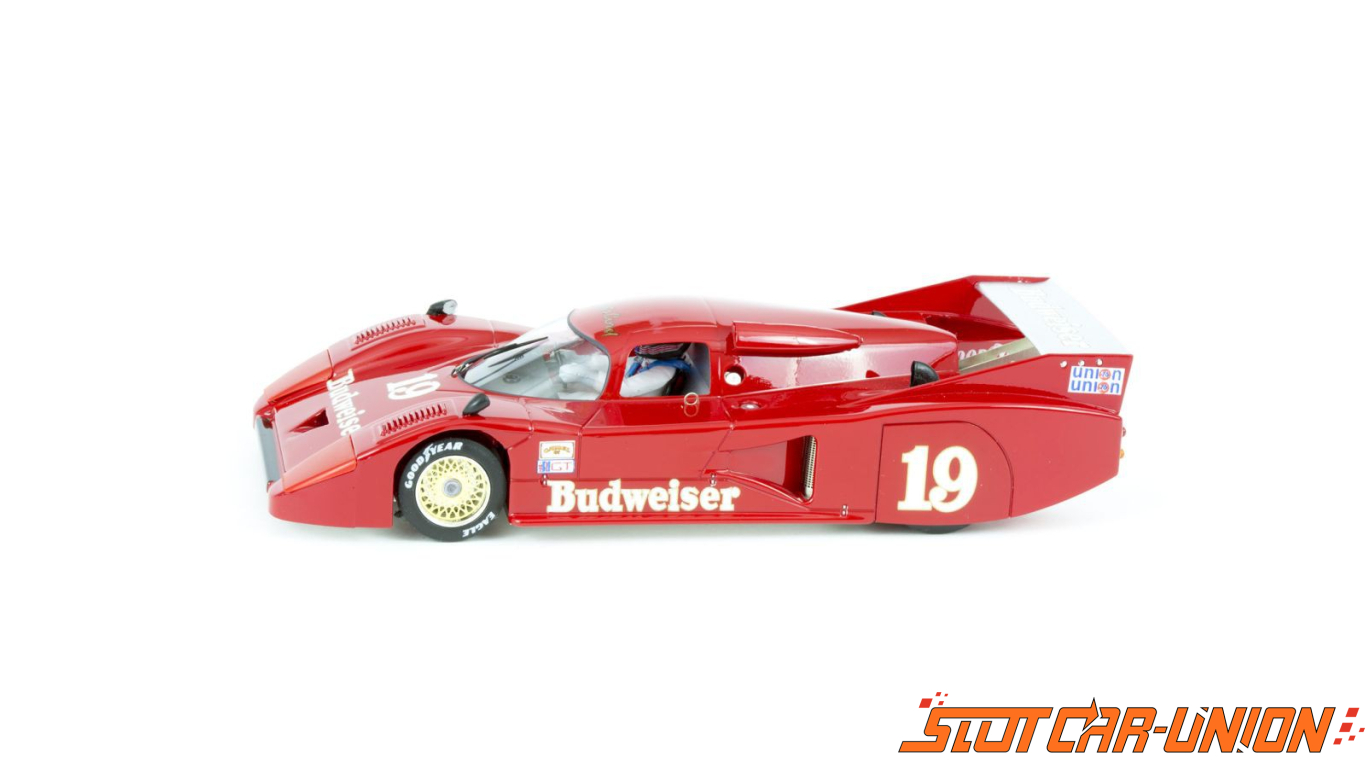 Jim Adams Slot Car Model Chris Cord Lola T600-6h Mosport 1981 