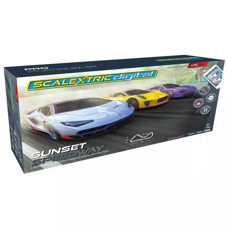 Scalextric C1388 ARC Pro Sunset Speedway Set