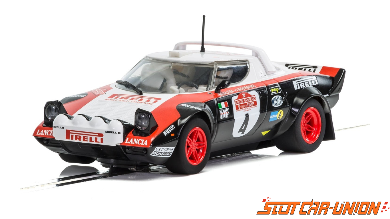 Scalextric C3930 Lancia Stratos Tour de Corse Rally de France 1975 1/32 Slot Car 