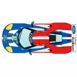 Scalextric C3893A Legends 50 Years of Le Mans Ford GT MKII & GTE