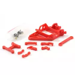 Scaleauto SC-6528C Long Can. RT3 anglewinder motor mount 0,5 mm offset. Wide axle support