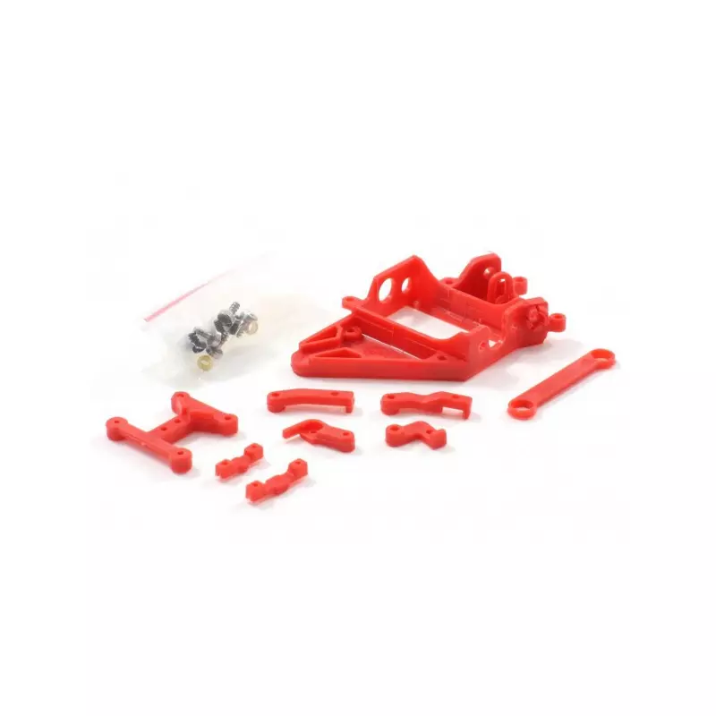  Scaleauto SC-6528C Long Can. RT3 anglewinder motor mount 0,5 mm offset. Wide axle support