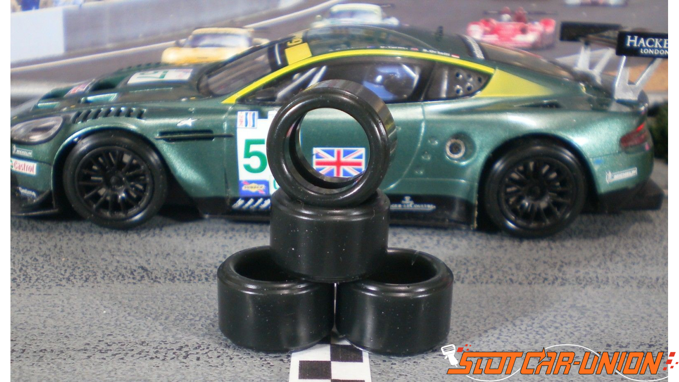 1/32 PAULGAGE SLOT CAR TIRES 2pr PGT-20125LM fits SCALEXTRIC new Ford GT