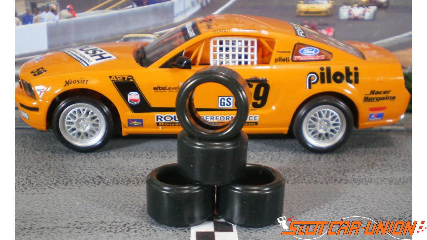 Paul Gage PGT-19124LM Pneus Uréthane 19x12x4mm x2