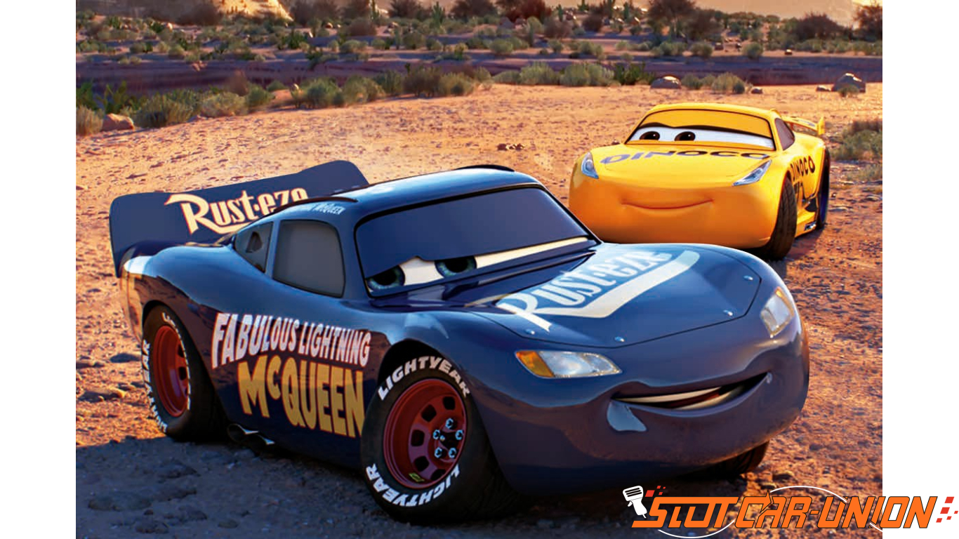 Disney Pixar Cars Fabulous Lightning McQueen Auto NEU GO !! Carrera Carrera 64104 